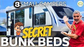 3 Small Travel Trailers With Bunk Beds  - 2024 Models