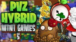 АРКАДА, ЗВЁЗДЫ И ТРИ В РЯД | PVZ HYBRID MINI GAMES (5/?)