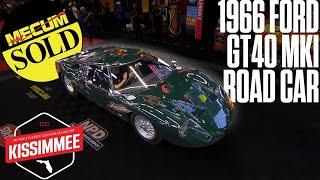 One of 31: Ford GT40 Mk1 Road Car Sells for $7M at Mecum Kissimmee