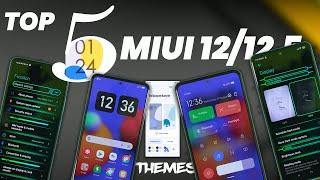 Top 5 Miui 12 VIP Themes | MIUI Theme Customization | Hacking Boot animation MIUI 12.5 