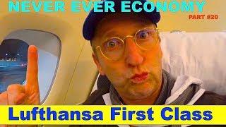 Lufthansa First Class | NEVER EVER ECONOMY #20 | Der HON PrivateJet