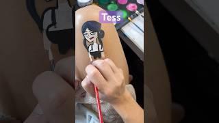 Painting Tess from Disventure Camp!! #disventure #disventurecamp #facepainting #facepaint