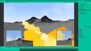 Unity3d SAMM(Smart Active homing Multi Missile) Test
