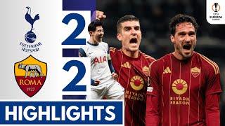 Tottenham vs Roma (2-2) HIGHLIGHTS | Hummels 90+1' Equalizer | UEFA Europa League!