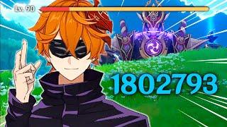  ESTE SUSCRIPTOR F2P hizo 2M de DAÑO FACIL   | Genshin Impact