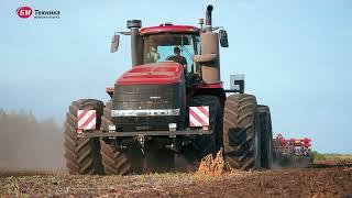 Трактор Case IH Steiger 500 в работе