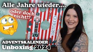Artdeco Adventskalender 2024 Unboxing alle Türchen