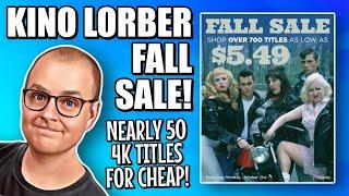 The Kino Lorber FALL Sale Is HERE! | Tons Of GREAT 4K Titles For SUPER Cheap!