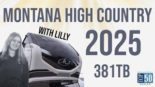 2025 Montana High Country 381TB # 740136 tour with Lilly