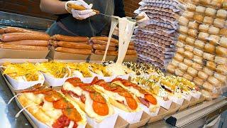 Amazing!! Poplular delicious street food in Korea. Best food masters Top 9 / Korean street food