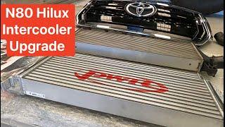 N80 Hilux PWR Intercooler upgrade - How to fit