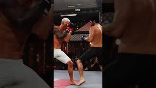 UFC 4 BROKEN NECK KO! #shorts #ufc4 #ufc #easports #easportsufc4