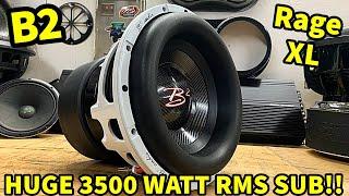 The HUGE 3500 Watt RMS Subwoofer | B2 Audio Rage XL 12" Review