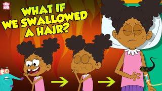 What If We Swallowed A Hair? | Hairs In Our Stomach | The Dr Binocs Show | Peekaboo Kidz