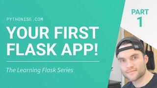 Building your first Flask app - Python on the web - Learning Flask series Pt. 1