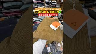 Quality Corduroy Pants For Men’s