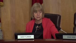 Councilmember Nancy Floreen's Comments on the County’s Fiscal Year 2018 Operating Budget