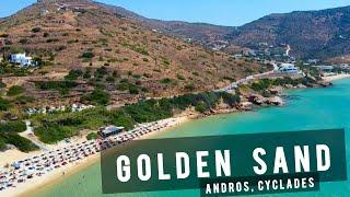 Golden Sand Beach, Andros Island, Cyclades | GREECE 