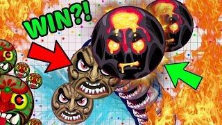 WORLDS CLOSEST AGARIO TRICKSPLIT EVER!! (16x2) IMPRESSIVE TRICKSPLIT KING (Agar.io)