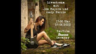 Ibanez Germany live : Jen Majura + Andy Ferris