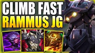 HOW TO CLIMB OUT OF LOW ELO WITH A TANK JUNGLER FT. RAMMUS! - Gameplay Guide League of Legends