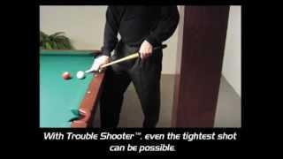 Trouble Shooter Short Pool Cue by Palason Billiard Inc. the original balanced and weighted short-cue