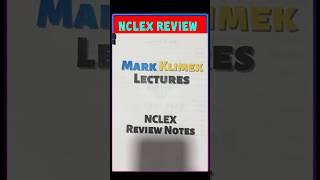 MARK KLIMEK NCLEX STUDY GUIDE NOTES 2025 Update #Markklimek #Klimekreview #Nclex
