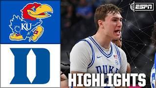 Kansas Jayhawks vs. Duke Blue Devils | Full Game Highlights | ESPN College Basketball