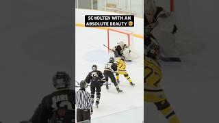 SCHOLTEN scores a beauty goal  #hockey