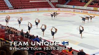 Team Unique Short Program 2024-25 Synchro Tour 13.10.2024 - Synchronized skating