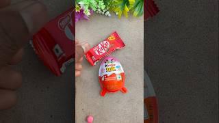 Kitkat Chocolate + Kinder Joy Chocolate with Jems #shorts #nestle #chocolate #youtubeshorts