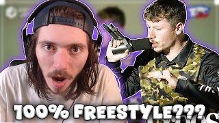 100% FRESTYLE??? | D-LOW - TECHNO FREESTYLE REACTION!