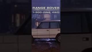 Range Rover, the most sensible luxury car in the world #rangerover #80s #retrocommercial