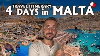 4 Tage MALTA Reiseroute VLOG | Ultimativer REISEFÜHRER