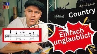 Das Schlagmuster für unzählige Countrysongs