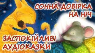  АУДІОКАЗКИ НА НІЧ - "10 КРАЩИХ ЗАСПОКІЙЛИВИХ КАЗОК ЗАСИНАЙОК" | Найкраще дітям українською мовою