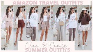 Amazon Travel Outfit Ideas | Chic & Comfy Travel Outfits