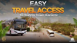  Debunking the Myth: Easy Travel Access to Bahria Town Karachi! ️