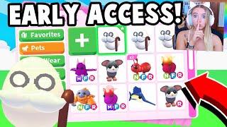 Hatching RETIRED EGGS EARLY in Adopt Me! (Adopt Me Test Lab)