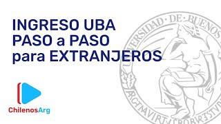 UBA Inscripción PASO A PASO para extranjeros Sin DNI - CBC y UBAXXI - Universidad de Buenos Aires