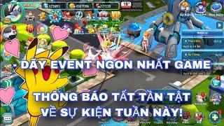 Poke Đại Chiến THÔNG BÁO VỀ SỰ KIỆN TUẦN NÀY ! HẤP DẪN NHẤT GAME