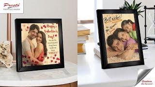 Presto Wonders Sublimatable Wooden Photo Frame