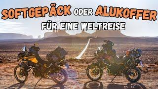 DIE Gepäcklösung für eine Motorradreise: Mosko Moto Softgepäck - Weltreisesetup