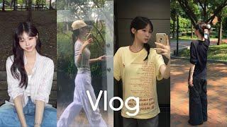 Vlog 대학생 브이로그 | 개강이다 ...~  (난아님) • 휴학했는데 학교 가는 대학생 ‍ • 개강룩 !! • 잘 먹는 돼지병 일상 