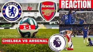 Chelsea vs Arsenal 1-1 Live Stream Premier League EPL Football Match Score 2024 Highlights Gunners