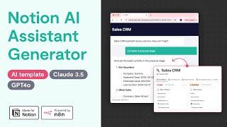 Day 15: How to Generate an AI Notion Database Assistant in minutes