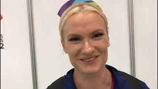 "My Achilles was hurting pretty bad" | Olympic pole vault champion Katie Nageotte on qualification