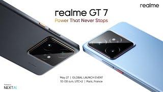 realme GT 7 Series Global Launch Event | Power That Never Stops