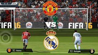 Manchester United vs Real Madrid Penalty shootout || EA Sports fifa Gameplay