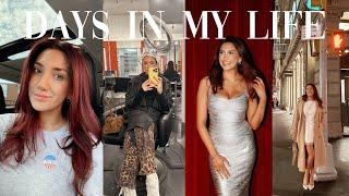 VLOG: RED HAIR, podcast live show, starting accutane (skin update), voting + more!